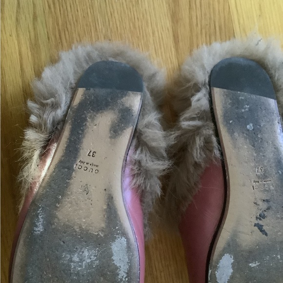 Gucci Princetown Fur Loafers - Picture 10 of 15